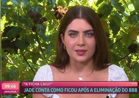 No 'Mais Você', Jade explica porque rejeitou abraço de Arthur