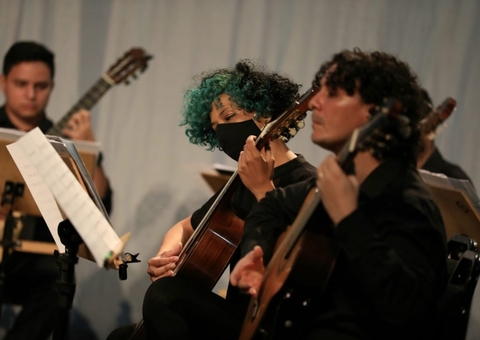 Orquestra de Violões se apresenta no Teatro Amazonas com entrada gratuita