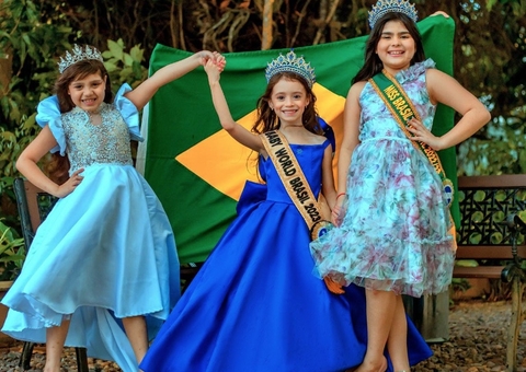 Mini misses amazonenses representam Brasil em concursos internacionais