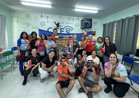 Circuito cultural promove oficinas, teatro e debates em escolas de comunidades rurais