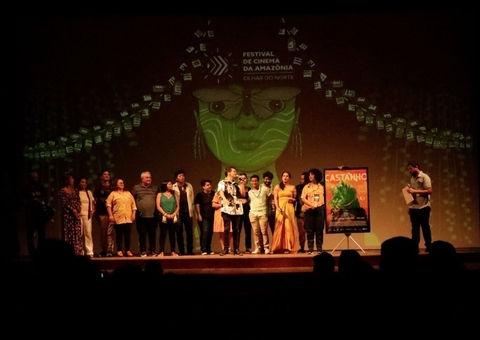 Olhar do Norte homenageia Ednelza Sahdo na abertura do Festival de Cinema do Norte