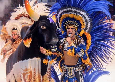 Boi Caprichoso festeja 110 anos no Marujada Fest em Manaus