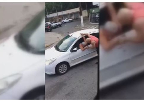 Motorista tem braço quebrado após 'buzinar demais' no trânsito