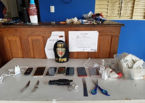 Operação frustra plano de fuga de detentos em carceragem do Amazonas