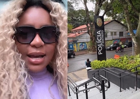 Cariúcha presta depoimento após ser denunciada por xingar ex de Ana Hickmann