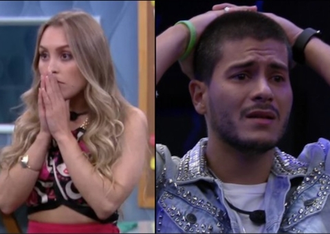 Carla Diaz brinca com eliminação de Arthur no paredão falso: 'passei toda a visão'