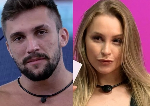 Arthur quer conversa com Carla Diaz; veja a reação da atriz sobre o brother