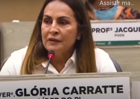 Perfil de Fiuk critica fala de vereadora de Manaus, Glória Carrate