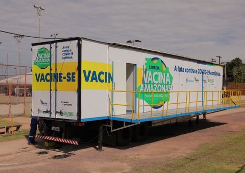Carreta já aplicou mais de 5 mil doses de vacinas contra Covid na zona norte de Manaus