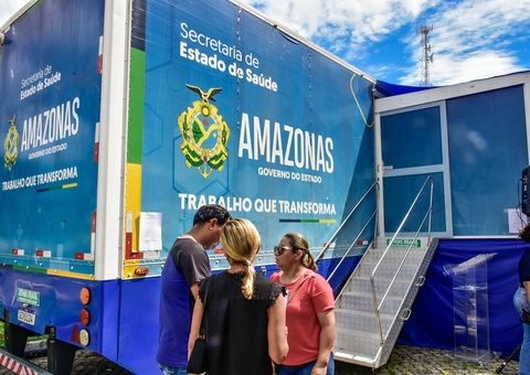 Carreta da Saúde oferta diversos exames a partir desta terça em Manaus; confira