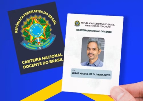Professores poderão solicitar Carteira Nacional Docente a partir de amanhã