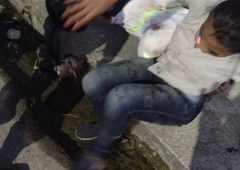 Casal suspeito de assalto é baleado por justiceiro em Manaus