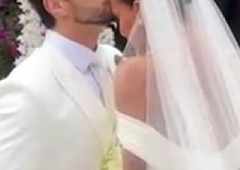 Jakelyne Oliveira e Mariano se casam em fazenda no interior de SP; veja fotos