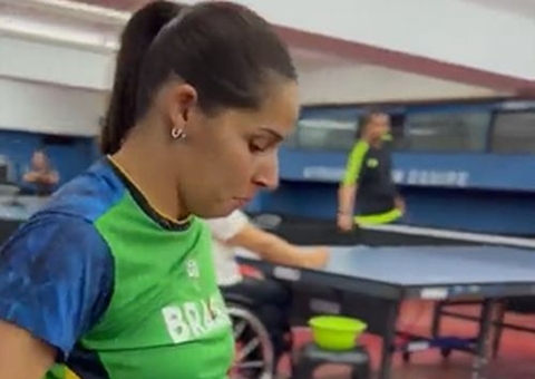 Cátia Oliveira fatura segunda prata em Aberto Paralímpico de Tênis de Mesa