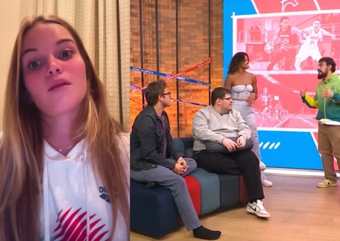 Atleta do nado se revolta após fala de comentarista da CazéTV sobre s3xo na Vila Olímpica: 'desrespeito'