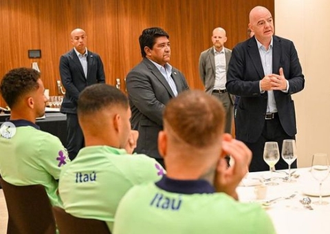 Presidente da CBF tem reunião com líderes da seleção sobre técnico