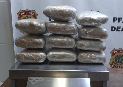 PF prende amazonense com 13 kg de maconha em aeroporto de São Paulo