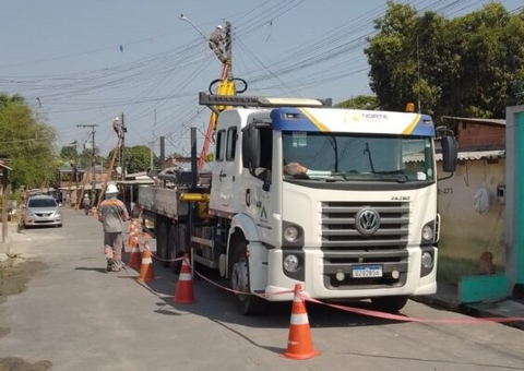 Manutenção programada deixa 4 bairros sem energia nesta terça-feira em Manaus