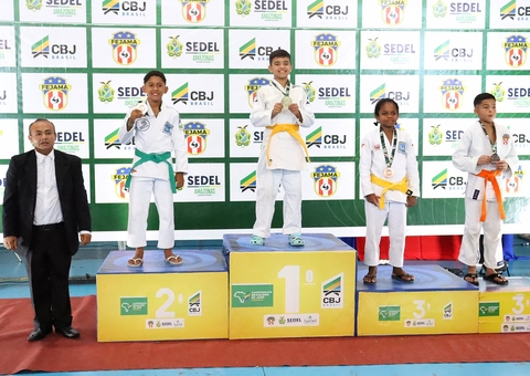 Mateus Pessoa, do Amazonas, é ouro no Campeonato Brasileiro Regional de Judô 2025