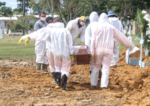 Brasil tem 1.240 mortes por covid-19 em 24 horas