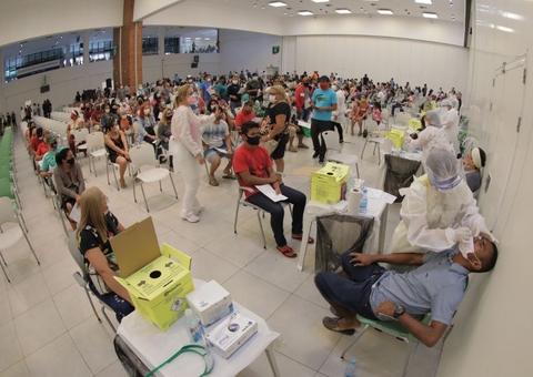 Apenas pessoas com sintomas de Covid devem fazer teste rápido no Amazonas, orienta FVS
