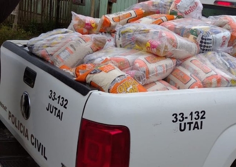 Cestas básicas desviadas da Funai são apreendidas no interior do Amazonas