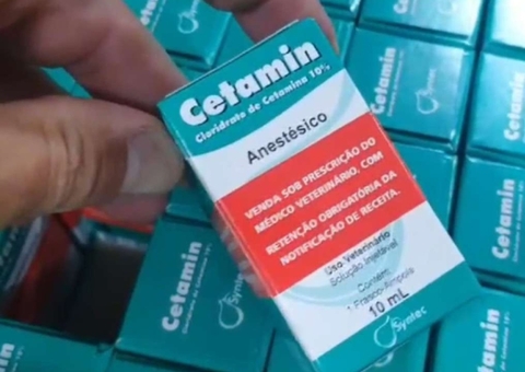 Veterinário é preso nesta sexta-feira por suspeita de tráfico de cetamina