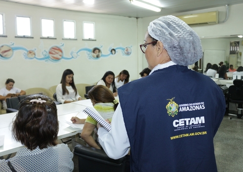 Cetam abre 2.070 vagas para cursos profissionalizantes hoje em Manaus