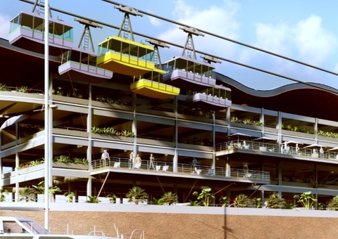 Projeto prevê criar teleférico em Manaus que ligará Centro até orla do São Raimundo