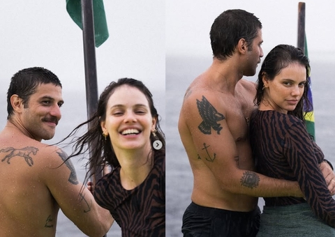Laura Neiva posta fotos com Chay Suede no Amazonas e comentário do ator chama atenção