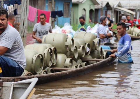 Cheia dos rios faz 39 municípios entrarem em estado de alerta no Amazonas