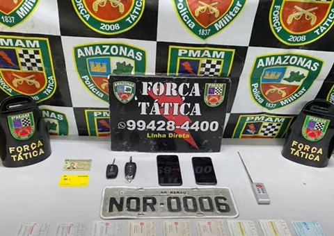 Dupla é presa após roubar carro e R$ 230 mil em cheques em Manaus