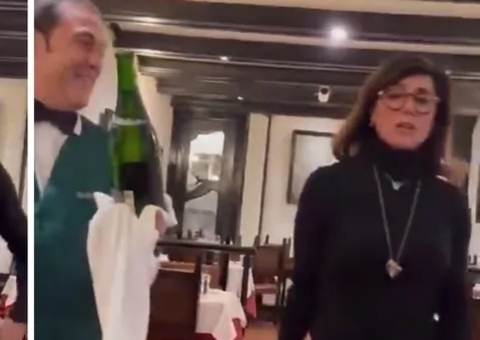 Christiane Torloni viraliza com garçom em restaurante: ‘bom de cama'; vídeo