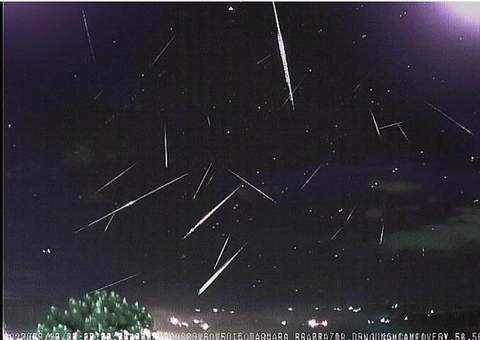 Chuva de meteoros tem pico na noite deste sábado