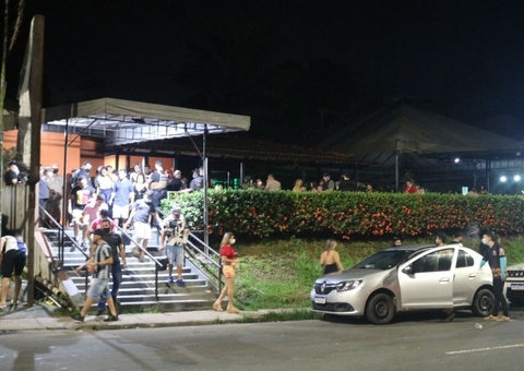 Festas são encerradas durante fiscalização de decreto governamental em Manaus