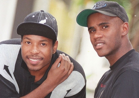 Ex-BBB Lucas Penteado mostra visual para filme de Claudinho e Buchecha; veja