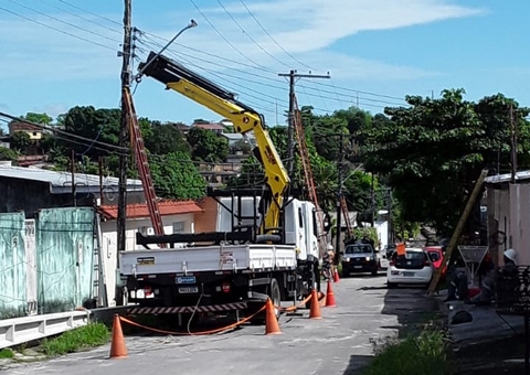 Três bairros e ramal na BR-174 ficarão sem energia nesta quinta-feira 