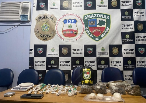 Dupla é presa e adolescente apreendido por tráfico de drogas no Amazonas