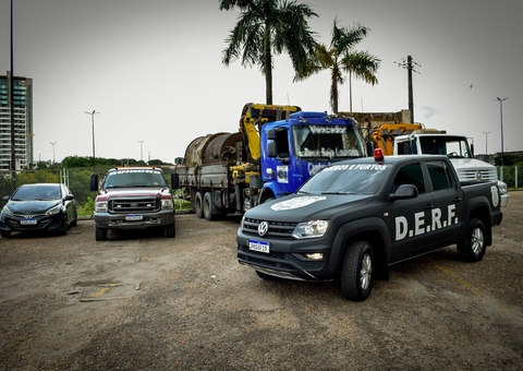 Quadrilha é presa por furtar usina de asfalto de R$ 120 mil em Manaus