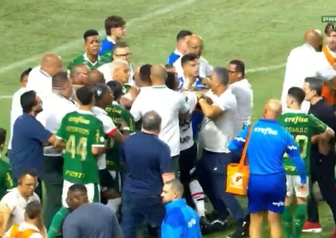 CBF divulga súmula e diz o que causou briga generalizada entre Palmeiras e São Paulo