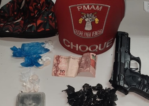 Adolescente de 14 anos é apreendido com arma falsa em Manaus