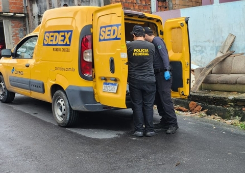 Criminosos roubam carro dos Correios em Manaus; PF investiga caso