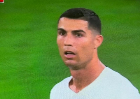 Cristiano Ronaldo esteve no lugar errado e na hora errada