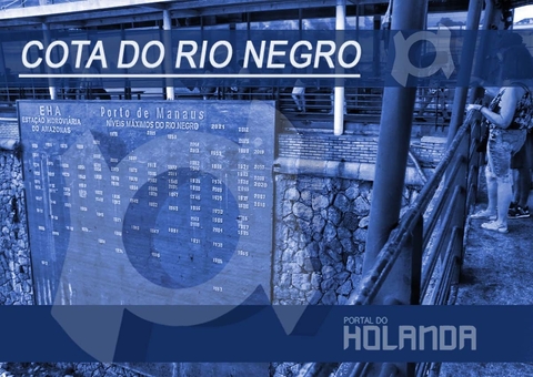 Nível do Rio Negro desce 16 centímetros mesmo com fortes chuvas em Manaus