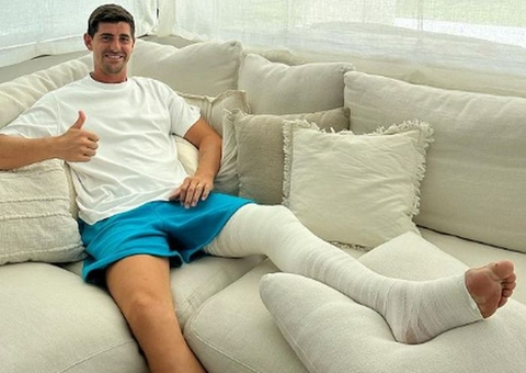 Courtois rompe ligamento do joelho e desfalca Real em parte da temporada
