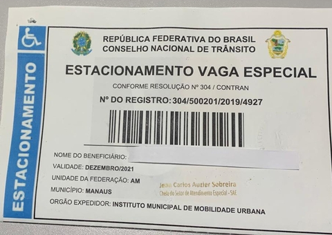 Ação em shopping oferece emissão de Credencial de Estacionamento para PcD em Manaus
