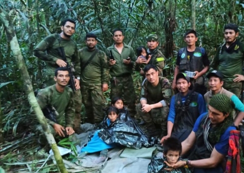 Bebê completou 1 ano enquanto estava perdido na Amazônia com os irmãos