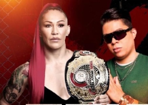 Lenda do MMA, Cris Cyborg desafia DJ Ivis: 'Faz isso que você fez nela em mim'