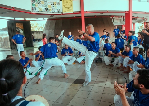 'Roda de Capoeira da Eduardo Ribeiro' celebra 24 anos com evento neste domingo