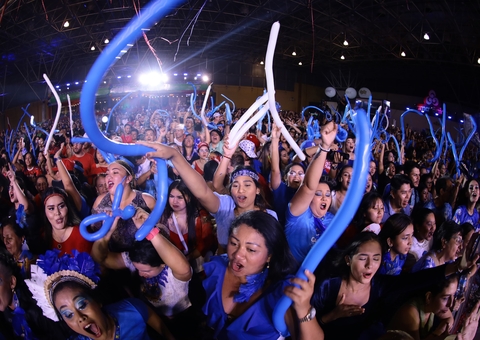 Mais de 12 mil pessoas prestigiam primeira noite do Carnaboi 2024